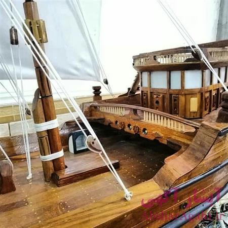 سفارش ساخت کشتی تزئینی لنج دکوری